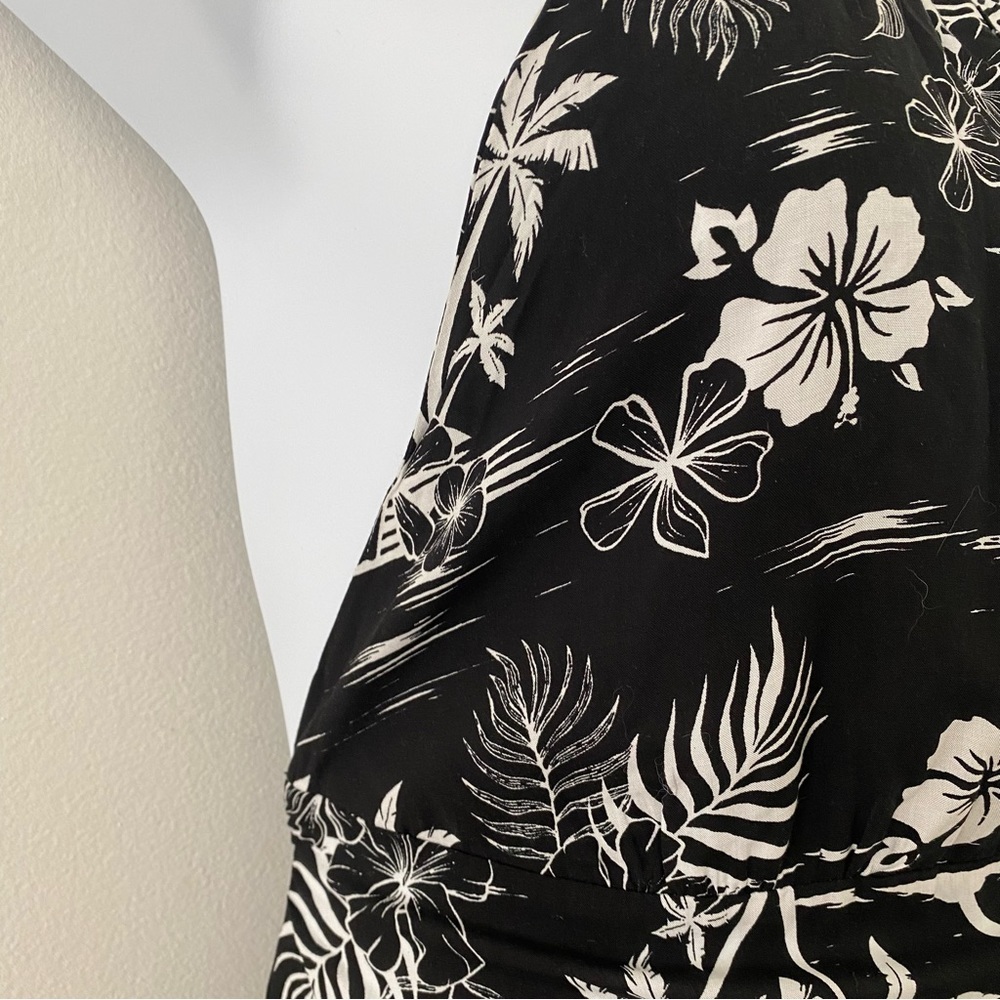 5/$25 Streetwear Society Tropical Tie-Back Dress or Swimsuit Coverup XL NWT - Picture 4 of 12